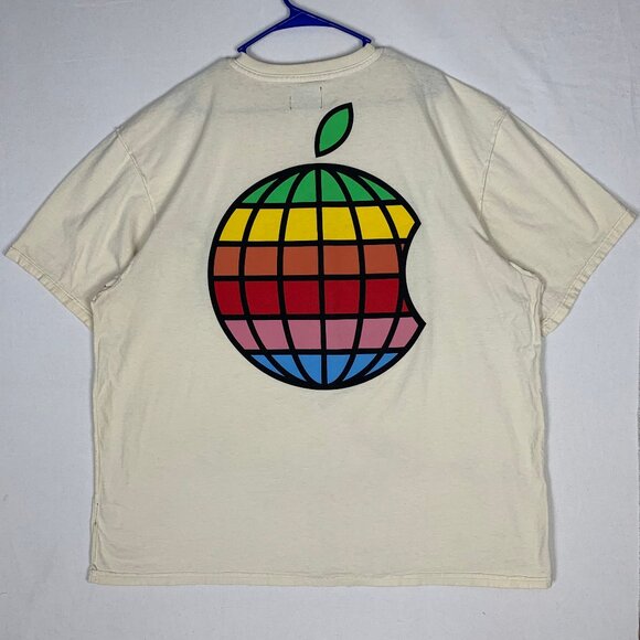 Diet Starts Monday Apple Tee Inside Out Stitching 2XL Short-Sleeve Shirt - Picture 1 of 14